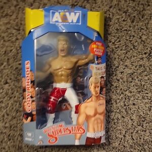 AEW Cody Rhodes Action Figure - Red and White